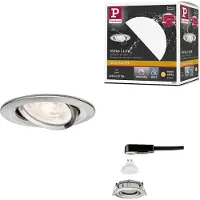 Paulmann 92415 Nova LED-indbygningslys LED (RGB) GU10 4.9 W Jern (børstet)