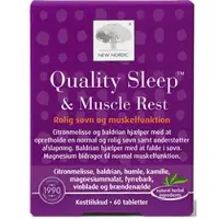 New Nordic Quality Sleep & Muscle Rest 60 tabl.