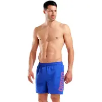 Arena Badeshorts 'Fundamentals Logo Boxer' blå