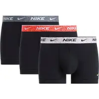 Nike Underbukser Essential Cotton Stretch 3-pak - Sort/multicolor, størrelse Large