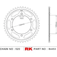 Rk 4453 520 Bagtandhjul