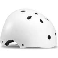 Rollerblade Hjelm - Downtown Helmet - Hvid/Sort - - S - Small - Cykelhjelm
