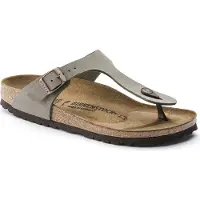 Birkenstock Pantoletter 'Gizeh' stone