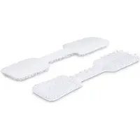 StarTech.com Startech 3.5in (9cm) Cable Labels, 100 Pack White, Cable/Cord Tags (CABLE-TAG-HLWH) - Kabelidentifikationsmærkater - krog til krog-fastgører, skriv på - 9 cm - hvid (pakke med 100)