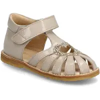 Angulus Sandaler - Glimmer Hjerte - Sand/Champagne - - 21 - Sandal