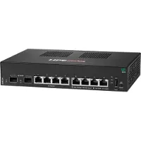 HP HPE Aruba Networking CX 6000 8p 10M/100M/1G 2p SFP 1G Switch - Switch - Administreret - 8 x 10/100/1000 + 2 x Gigabit SFP (uplink) - side til side-lu