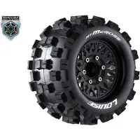 Louise Rc Mt-mcross 1/10 Monster Truck Sport Removable Hex 12 Narrow Wide Hjul 2 Enheder