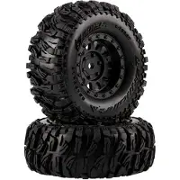 Louise Rc Cr-mallet 1-18/1-24 Crawler Super Soft 1.0 Hex 7mm Hjul 2 Enheder