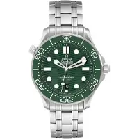 Omega Herreur 210.30.42.20.10.001 Seamaster Diver 300M Grøn/Stål