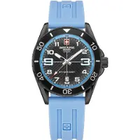 Swiss Alpine Military Herreur 7029.1871 Raptor Sort/Gummi Ø42 mm