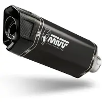 MIVV 2x1 Sr-1 Black Yamaha T-max 560 2025-26 Homologeret Fuldlinjesystem