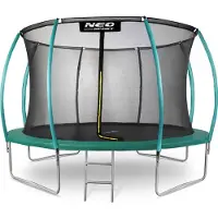 Neo-Sport 12 pėdų / 374 cm profiliuotas sodo batutas su vidiniu tinklu „“