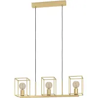 Eglo CUMIOLE LANGBORD 3L E27 GULDFARVET