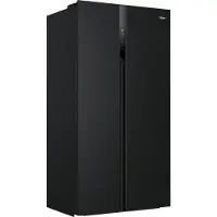 Haier Refrigerator HSR 3918 ENPB Side by Side black