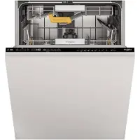 Whirlpool W8I HP42 L - Opvaskemaskine - Sort