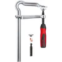 Bessey GM60Z-2K Skruetvinge Spann-Weite (max.):600 mm Udhængsmål:120 mm