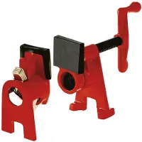 Bessey Tube-Screw Clamp BPCH34, pipe-screw clamp for outer diameter 26.9 mm