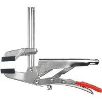 Bessey GRZ10, Låsetænger, 10 cm, 6,5 cm, Metal, Rød, Rustfrit stål