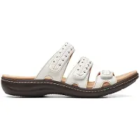 Clarks Dame Laurieann Cove D-Fit Sandaler Hvid