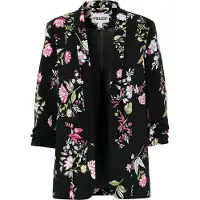 Pieces Boss 3/4 Printed Blazer