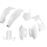 Ufo Yamaha Yzf 400 1998-1999 Yakit290f-999w Fork Protectors & Plastikkit