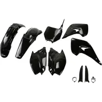 Ufo Kawasaki Kx 125/250 2003-2003 Kakit230f-001 Fork Protectors & Plastikkit