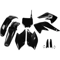 Ufo Kawasaki Kxf 250 2004-2005 Kakit203f-001 Fork Protectors & Plastikkit