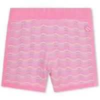 Billieblush Billieblushtil piger. U21895 Pink gennembrudte shorts (3Y= 94cm), Casual, Bomuld, børnetøj