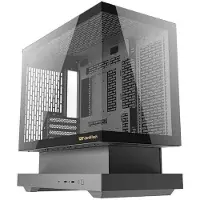 Darkflash F1-computerkabinet (sort) + 6 ARGB-blæsere
