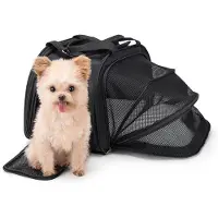 RockBros 30140028001 transportcykeltaske til katte og hunde - sort