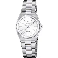 Festina Dameur F20553-2 Classic Hvid/Stål Ø31 mm
