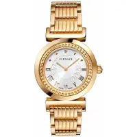 Versace Dameur P5Q80D001S080 Vanity Sølvfarvet/Rosaguldtonet stål