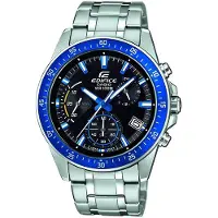 Casio Herreur EFV-540D-1A2VUEF Edifice Sort/Stål Ø48.5 mm