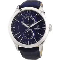 Festina Herreur F16573-7 Dress Blå/Læder Ø43 mm