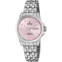 Festina Dameur F20455-2 Classic Rosa/Stål Ø30 mm