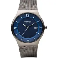 Bering Herreur 14440-007 Solar Blå/Stål Ø40 mm