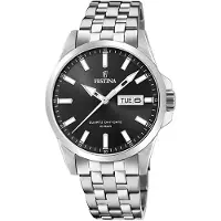 Festina Herreur F20357-4 Sort/Stål Ø41 mm