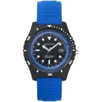 Nautica Herreur NAPIBZ002 Sort/Gummi Ø46 mm