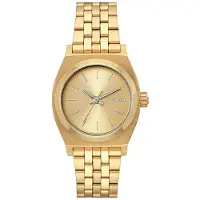 Nixon Dameur A1130502-00 The Time Teller Guld/Gul guldtonet stål