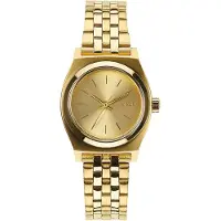 Nixon Dameur A399502-00 The Time Teller Guld/Gul guldtonet stål