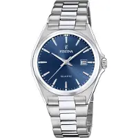 Festina Herreur F20552-3 Classic Blå/Stål Ø40 mm