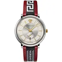 Versace Herreur VEBQ01319 V Circle Grå/Tekstil Ø42 mm