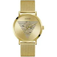 GUESS Herreur GW0502G1 Idol Guld/Gul guldtonet stål Ø44 mm