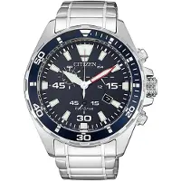 Citizen Herreur AT2431-87L Eco Drive 180 Blå/Stål Ø43.5 mm
