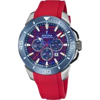 Festina Herreur F20642-2 Chrono Bike Blå/Gummi Ø47 mm