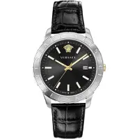 Versace Herreur VE2C00221 Univers Sort/Læder Ø43 mm