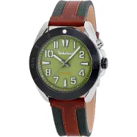 Timberland Herreur TDWGP2201602 Warrick Grøn/Læder Ø44 mm