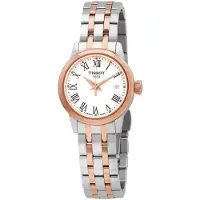 Tissot Dameur T129.210.22.013.00 T-Classic Hvid/Rosaguldtonet stål