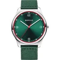 Bering Herreur 18342-508 Ultra Slim Grøn/Tekstil Ø42 mm