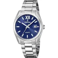 Festina Herreur F20707-7 Classic Blå/Stål Ø40 mm